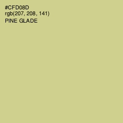 #CFD08D - Pine Glade Color Image